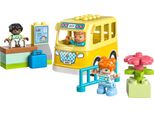 Lego 10988 Duplo The Bus Ride Set, Autobus Giocattolo Per Sviluppare Le Abilità Sociali, Giocattolo Per Le Abilità Motorie Con Veicolo E Figure, Regalo Educativo Per Bambini, Ragazzi E Ragazze Dai 2 Anni In Su