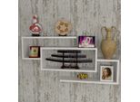 Skye Decor, Janison - White, Mensole Da Parete, Bianco, 103 X 48 X 14,5 Cm