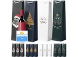 12X Xxl Bottiglie Borse Di Natale Bottiglie Bottiglie Borse Regalo Di Natale Borse Regalo Di Natale Per Il Vino Borsa Di Trasporto E Borsa Del Vino