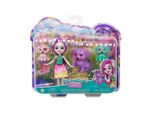 Enchantimals City Tails Dessa Dalmata, Bambola Con 3 Figure Di Animali