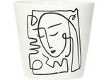Vaso Decorativo Face Ii Altezza14Cm