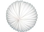 Palla Di Lanterna Bianca Diametro 25 Cm (Senza Bacchetta) Carnevale