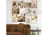 Wallity, 12MDF33YS, Quadri, Multicolore, Mdf, 20 X 15 Cm