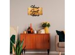 Wallity, Home Sweet Home, Decorazione Da Parete, Nero, Metallo, 58 X 48 X 3 Cm