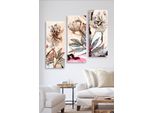 Wallity, MDF0018, Quadri, Multicolore, Mdf, 70 X 50 Cm