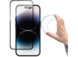 Wozinsky Full Cover Flexi Nano Glass Iphone 14 Pro Max Vetro Flessibile Di Indurimento Con Cornice Nera