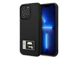 Karl Lagerfeld Klhcp13X3Dkpk Custodia Rigida Per Iphone 13 Pro Max 6.7 Nero/Nero Iconik Patch