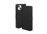 Uniq Etui Libro Journa Iphone 14 Plus /15 Plus 6.7 Czarny/Midnight Black