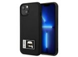 Karl Lagerfeld Klhcp13S3Dkpk Iphone 13 Mini 5.4 Nero/Nero Custodia Rigida Iconik Patch