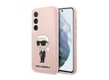 Karl Lagerfeld Klhcs23Msnikbcp S23+ S916 Custodia Rigida RóżOwy/Silicone Rosa Ikonik