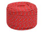 Vidaxl Corda Da Barca Rossa 10 Mm 100 M Polipropilene