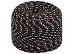 Vidaxl Corda Da Barca Nera 10 Mm 25 M Polipropilene