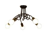 Apt ZD74A Lampada A Sospensione 5 Bracci 5Xe27/60W/230V