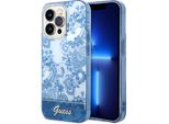 Guess Guhcp14Xhgplhb Custodia Rigida Per Iphone 14 Pro Max6,7 Niebieski/Blu Collezione Porcellana