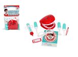 Set Medico/Dentista In Plastica 9 Pezzi