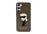 Karl Lagerfeld Klhcs23Mhniktck S23+ S916 Czarny/Nero Custodia Rigida Ikonik Karl Lagerfeld