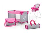 Set Di Bambole Milly Mally Elsa Prestige Pink