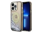 Karl Lagerfeld Klhcp14Xlcrsgrk Custodia Rigida Per Iphone 14 Pro Max 6.7 Nero/Nero Liquid Glitter Rsg