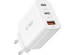 Tech-Protect Nc30W Caricatore Di Rete A 3 Porte Pd30W/Qc3.0 Bianco