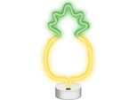Forever Light Neon Su Base Led Ananas Giallo Verde NNE05