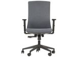 Sedia Da Ufficio Girevole Ergonomica Tono, Base In Nylon, Braccioli Regolabili, Rivestimento In Grafite