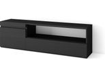 Mobile Tv Soggiorno, 150X35X45Cm, Per Tv Fino A 65", Mobile Soggiorno, Nero"