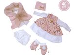 Costume Da Bambola Llorens P540-32 Misura 40 Cm