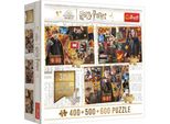 Puzzle Trefl Harry Potter: Ron, Hermione E Harry 400 + 500 + 600 Pezzi