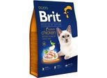 Brit Premium By Nature Cat Indoor Pollo 800 G