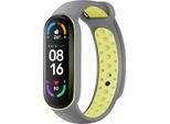 Xiaomi Mi Band 6, Xiaomi Mi Band 5 Banda: Fascia Sportiva In Silicone Imoshion Con Pulsante Rotondo Del Sistema A Scatto