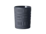 Nachtmann Ethno Tumbler, Set Di 2, Tumbler Per Whisky, Bicchiere Per Whisky, Vetro Di Cristallo, Nero, 304 Ml, 105395