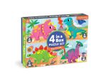 Mudpuppy Puzzle Dinosauri 4 In 1
