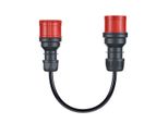 Adattatore Go-E Per Wallbox Gemini Flex 11Kw A Cee Rosso 32A (Corrente Trifase)