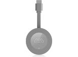 Homatics Dongle G 4K Google Tv Media Player Stick Grigio (Uhd 4K, Wifi 5, Lan, Telecomando Vocale)