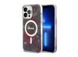 Guess Guhmp14Xhcfwsa Custodia Rigida Per Iphone 14 Pro Max6.7 Zielony/Khaki Fiore Magsafe