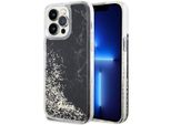 Guess Guhcp14Xlcsgsgk Custodia Rigida Per Iphone 14 Pro Max6.7 Czarny/Nero Liquid Glitter Marble