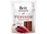 Snack Brit Jerky Venison Barretta Proteica 200 G