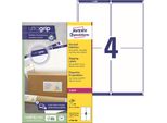 Avery Zweckform® L7169-100 L7169-100 Etichette Per Spedizioni - 99,1X139 Mm, 400 Pezzi, Bianco