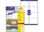Avery Zweckform® L7165-100 L7165-100 Etichette Per Spedizioni - 99,1X67,7 Mm, 800 Pezzi, Bianco