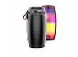 Reig Musicales Altoparlante Bluetooth Con Ingresso Usb 16X8.20X8.20 Cm 5W Golden Golden Taglia Unica