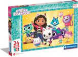 Clementoni Puzzle 24 Maxi Superkolor Gabby House 28521