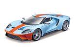 Maisto - 2017 Ford Gt, Blu-Arancio, 1:18