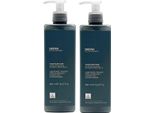 Anyah Balsamo Per Capelli 2 X 480Ml - Con Burro Di Karité E Olio Di Semi Di Girasole - Ecolabel - Idratante E Condizionante Per Capelli Secchi