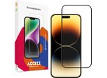 Iphone 16 Plus, Iphone 15 Plus, Iphone 14 Pro Max Screenprotector: Accezz Gehard Glass Full Cover - Trasparente