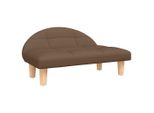 Vidaxl Letto Per Cani Marrone 70X52X30 Cm In Tessuto