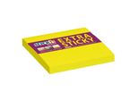 Stick'n Hopax Extra Sticky Pad, 76X76 Mm, Giallo Neon, 90 Fogli