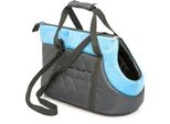 Borsa Da Trasporto Leggera Per Cani R1 - Morbida Imbottitura, Lavabile, Con Maniglia Di Trasporto, Grigio