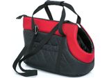 Borsa Da Trasporto Leggera Per Cani R1 - Morbida Imbottitura, Lavabile, Con Maniglia Per Il Trasporto, Nera