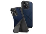 Uniq Etui Transforma Iphone 15 Pro 6.1Magclick Ricarica Niebieski/Blu Elettrico