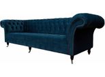 Divano Di Design 3 Posti Chesterfield Divani Imbottiti Seduta Tre Posti Tessile
